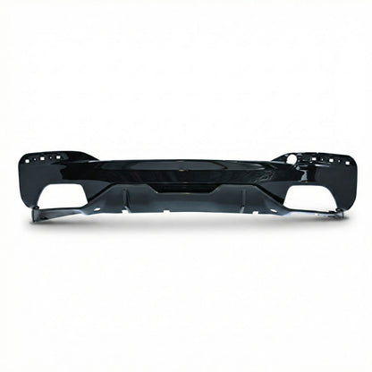 Heckstoßstange Diffusor Hochglanz Schwarz & Carbon-Optik passend für BMW 5er G30 G31 17-20