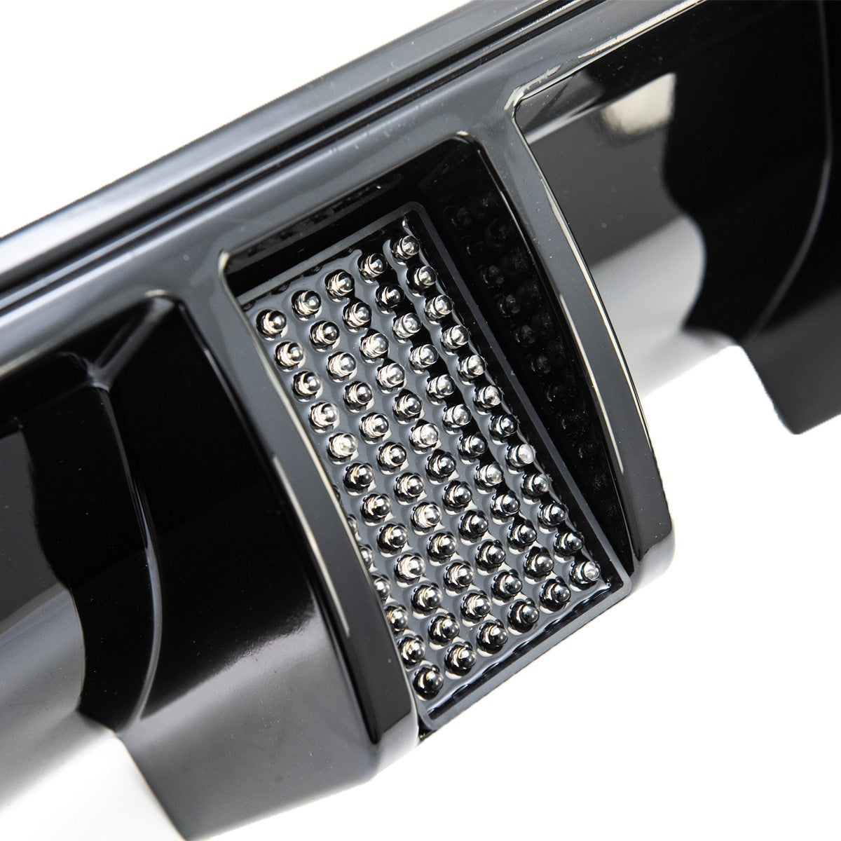 Heckdiffusor Hochglanz Schwarz mit Licht passend für BMW M3 F80 M4 F82 F83 13-20
