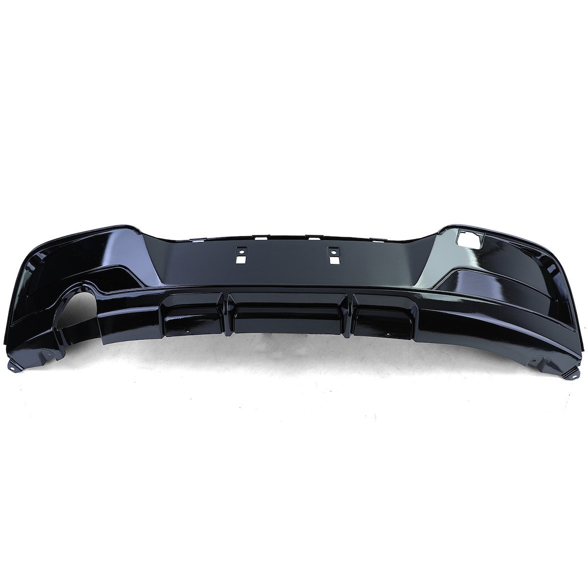 Heckstoßstange Diffusor Hochglanz Schwarz passend für BMW 1er F20 F21 2011-2015