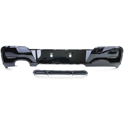 Heckstoßstange Diffusor Hochglanz Schwarz passend für BMW 1er F20 F21 2011-2015