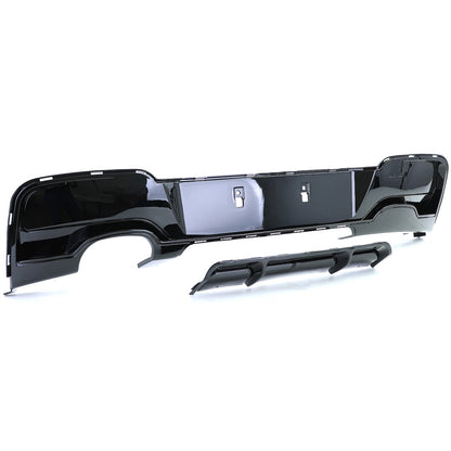 Heckstoßstange Diffusor Hochglanz Schwarz passend für BMW 1er F20 F21 2011-2015