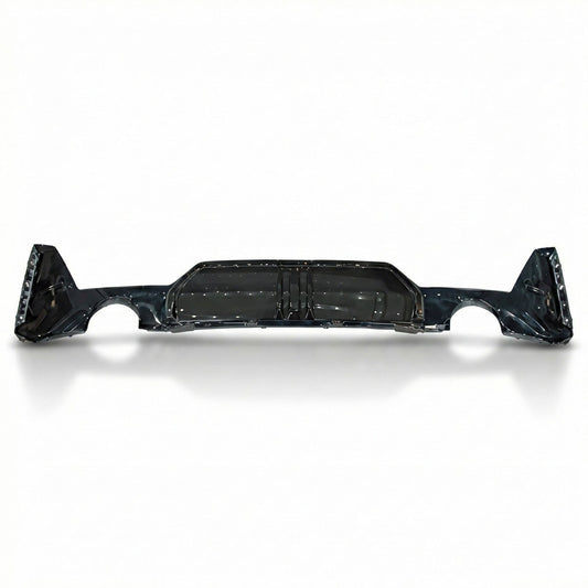 Heckstoßstange Diffusor Hochglanz Schwarz passend für BMW 3er G20 G21 LCI 2022->>