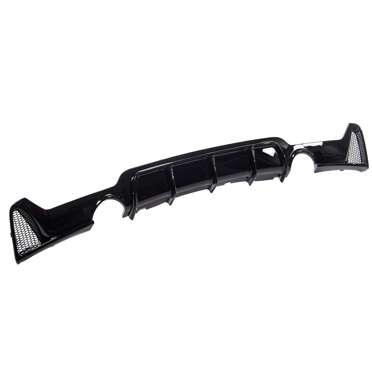Heckstoßstange Diffusor Hochglanz Schwarz passend für BMW 4er F32 F33 F36 2013-2020