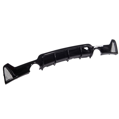 Heckstoßstange Diffusor Hochglanz Schwarz passend für BMW 4er F32 F33 F36 2013-2020