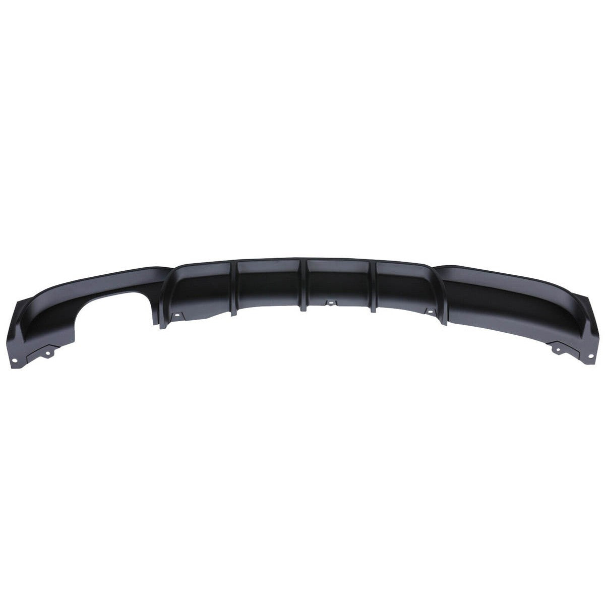 Heckstoßstange Diffusor Matt Schwarz passend für BMW 3er F30 F31 2011-2018