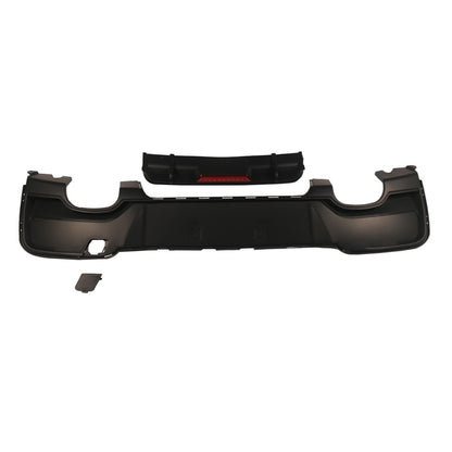 Heckstoßstange Diffusor Matt Schwarz passend für BMW 1er F20 F21 2011-2015