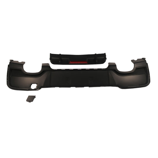Heckstoßstange Diffusor Matt Schwarz passend für BMW 1er F20 F21 2011-2015