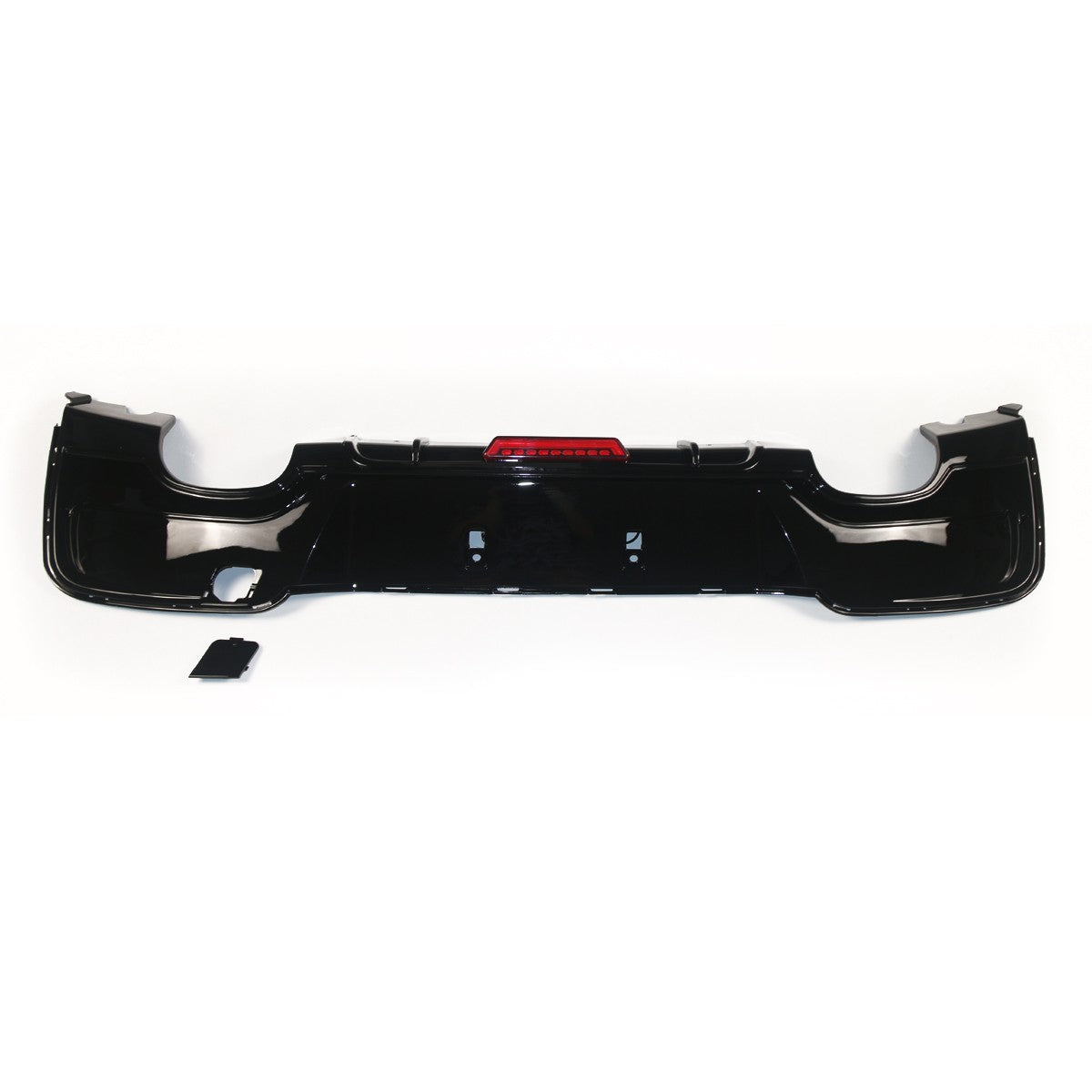 Heckdiffusor Hochglanz Schwarz LED passend für BMW 1er F20 F21 2011-2015