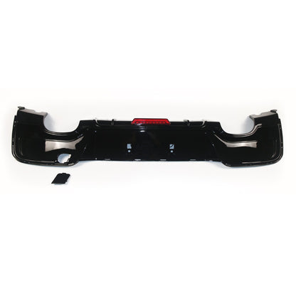 Heckdiffusor Hochglanz Schwarz LED passend für BMW 1er F20 F21 2011-2015