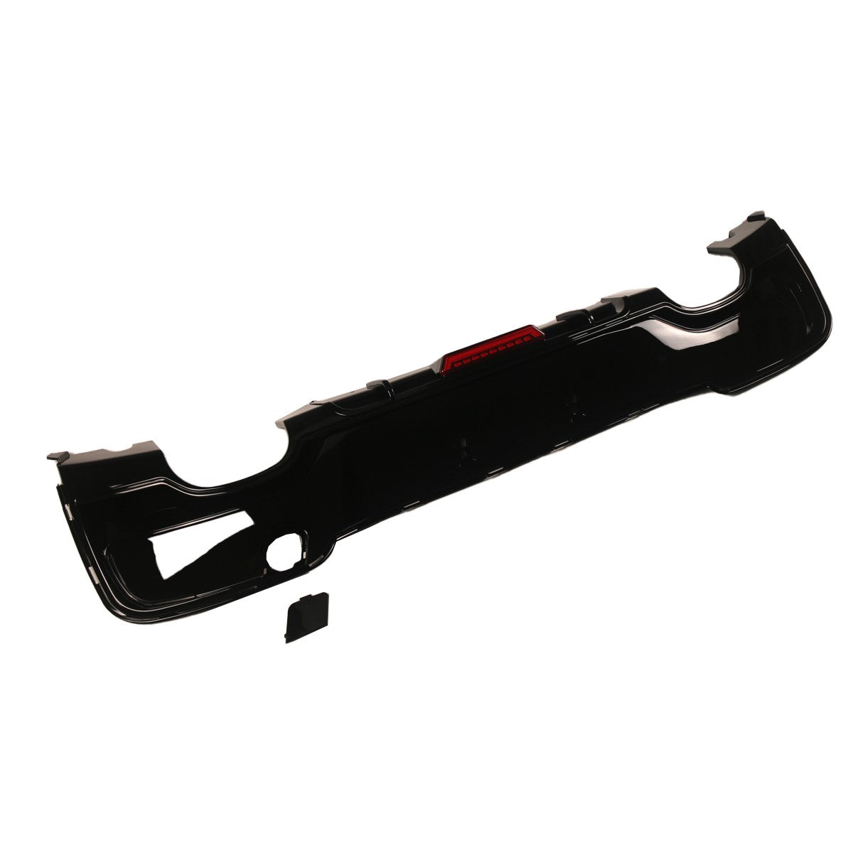 Heckdiffusor Hochglanz Schwarz LED passend für BMW 1er F20 F21 2011-2015