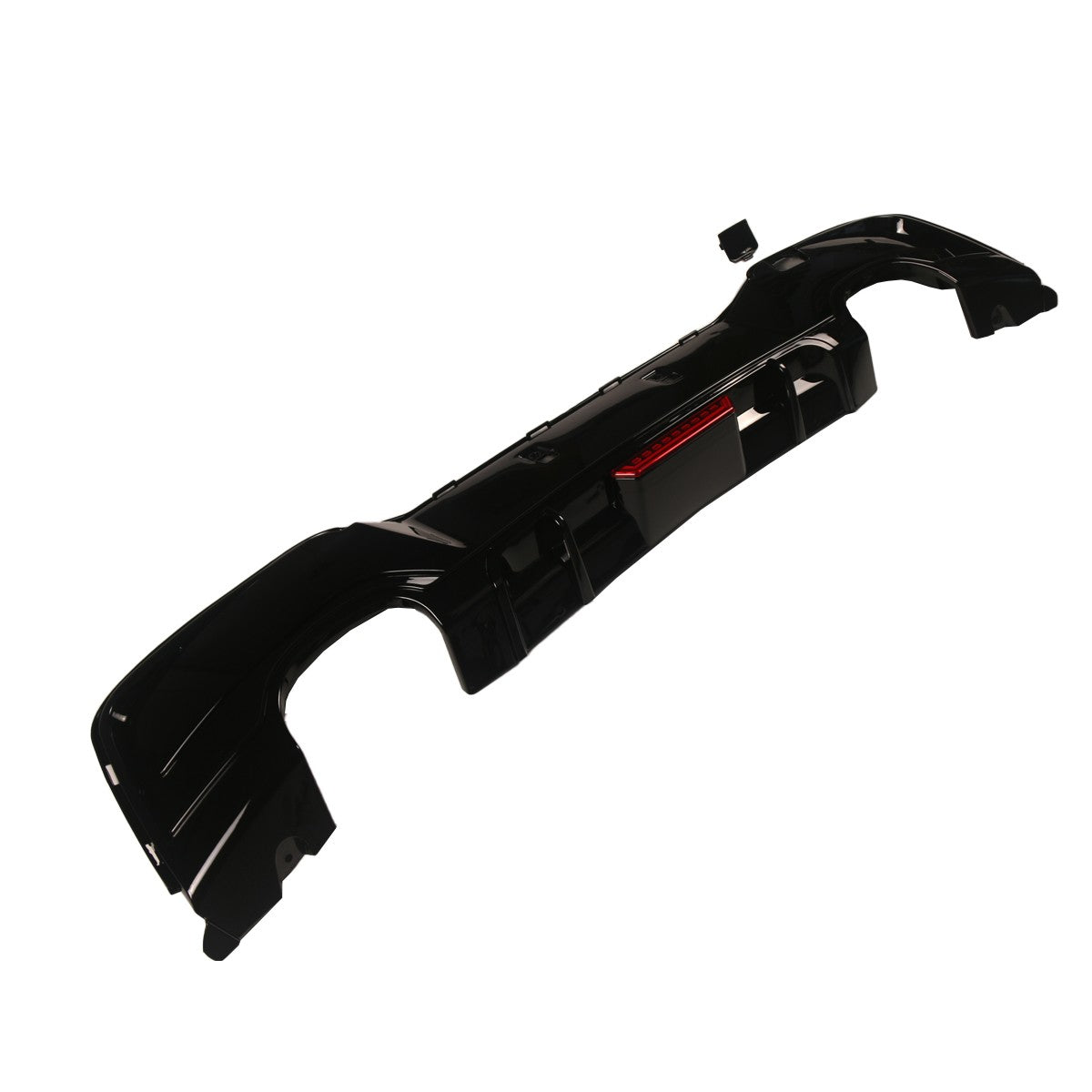 Heckdiffusor Hochglanz Schwarz LED passend für BMW 1er F20 F21 2011-2015
