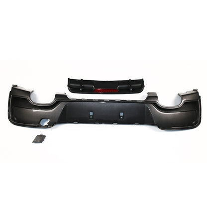 Heckdiffusor Carbon-Optik + LED passend für BMW 1er F20 F21 2011-2015