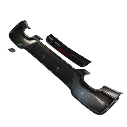 Heckdiffusor Carbon-Optik + LED passend für BMW 1er F20 F21 2011-2015