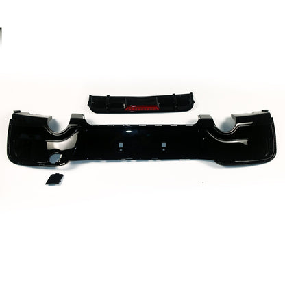Heckdiffusor Hochglanz Schwarz LED passend für BMW 1er F20 F21 2011-2015