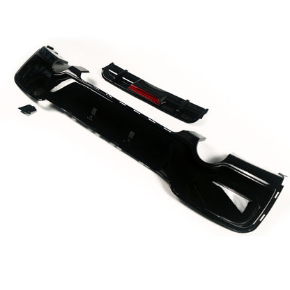 Heckdiffusor Hochglanz Schwarz LED passend für BMW 1er F20 F21 2011-2015