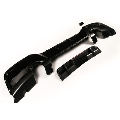 Heckdiffusor Carbon-Optik + LED passend für BMW 1er F20 F21 2011-2015