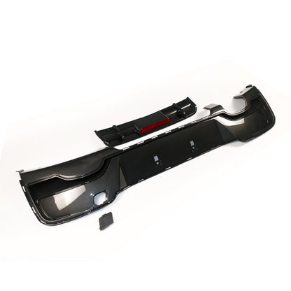 Heckdiffusor Carbon-Optik + LED passend für BMW 1er F20 F21 2011-2015