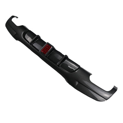 Heckdiffusor Carbon-Optik + LED passend für BMW 3er E90 E91 2005-2011