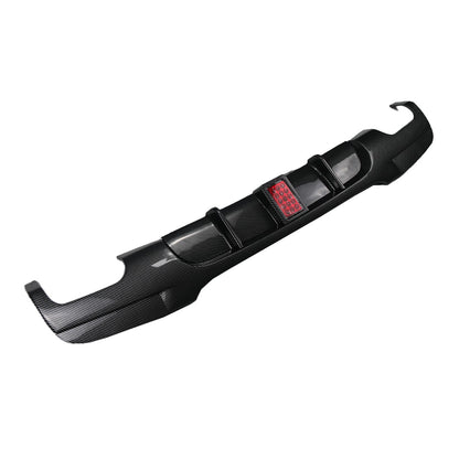 Heckdiffusor Carbon-Optik + LED passend für BMW 3er E90 E91 2005-2011