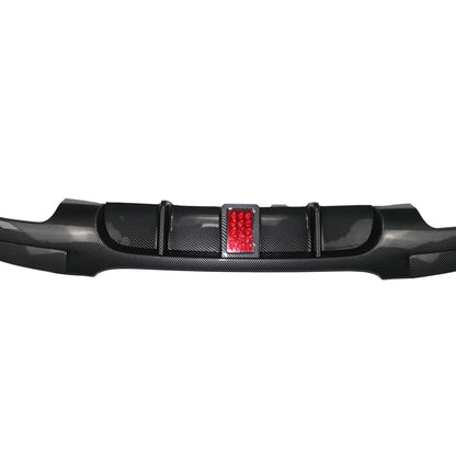 Heckdiffusor Carbon-Optik + LED passend für BMW 3er E90 E91 2005-2011