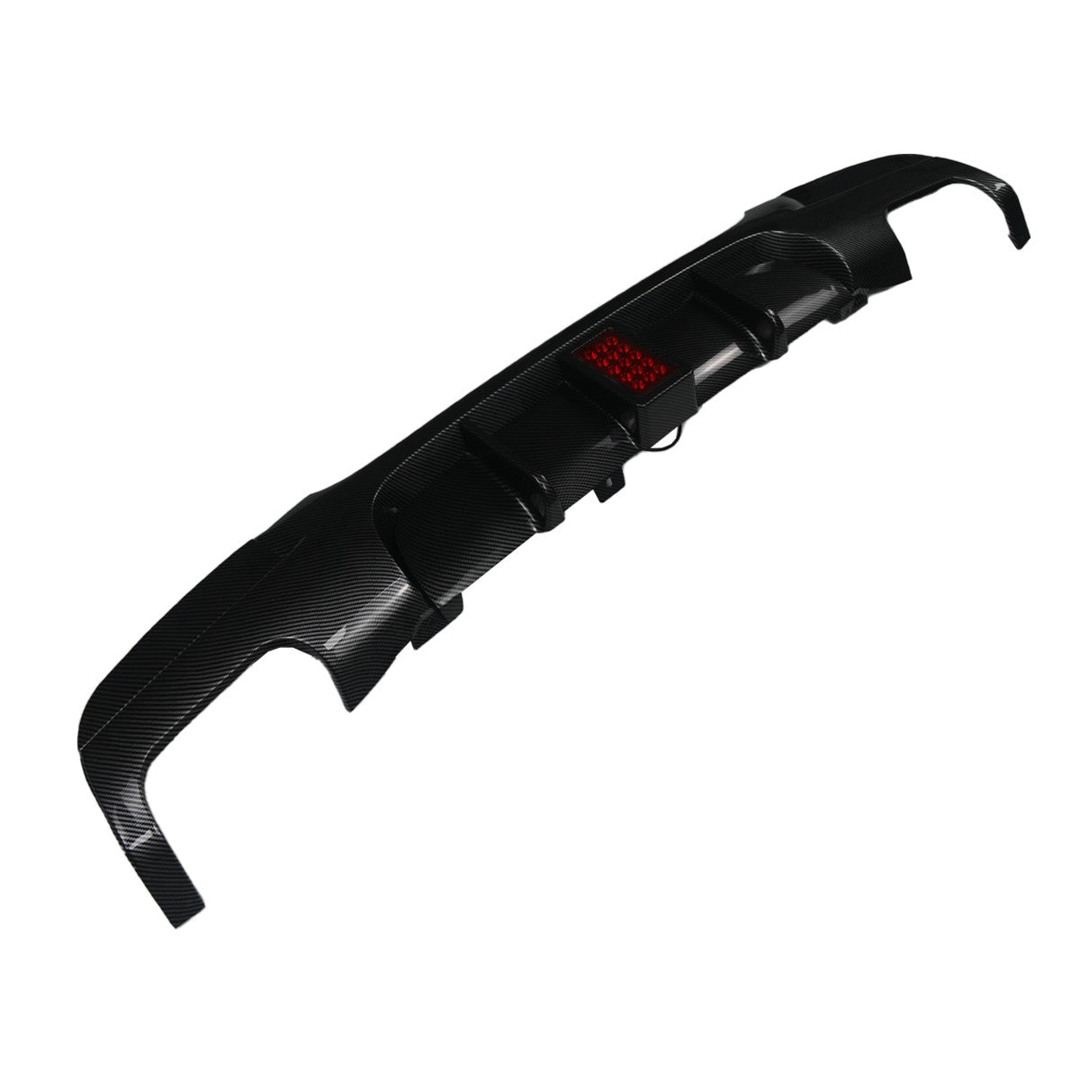 Heckdiffusor Carbon-Optik + LED passend für BMW 3er E90 E91 2005-2011