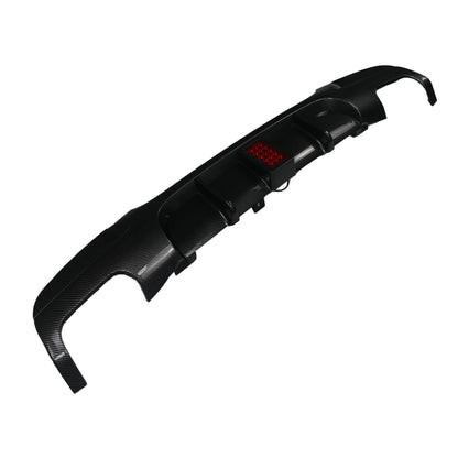 Heckdiffusor Carbon-Optik + LED passend für BMW 3er E90 E91 2005-2011