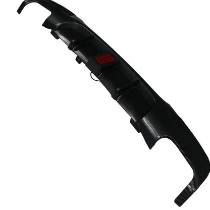 Heckdiffusor Carbon-Optik + LED passend für BMW 3er E90 E91 2005-2011