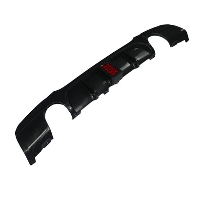 Heckdiffusor Carbon-Optik LED passend für BMW 3er E90 E91 335i 2005-2011