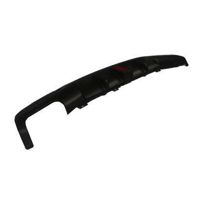 Heckstoßstange Diffusor Matt Schwarz LED passend für BMW 3er E90 E91 2005-2011