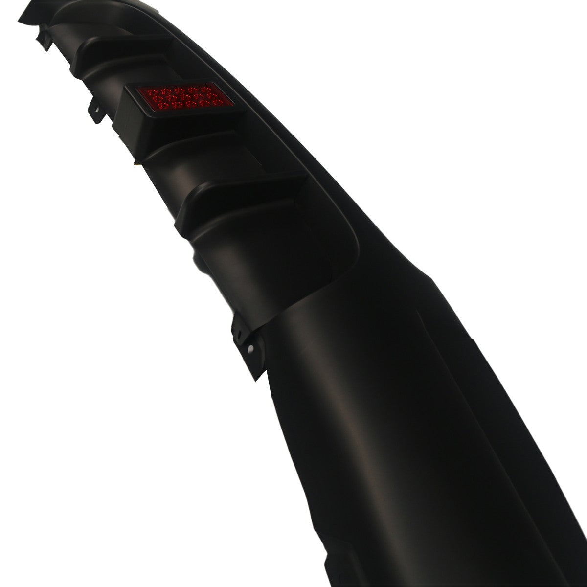 Heckstoßstange Diffusor Matt Schwarz LED passend für BMW 3er E90 E91 2005-2011