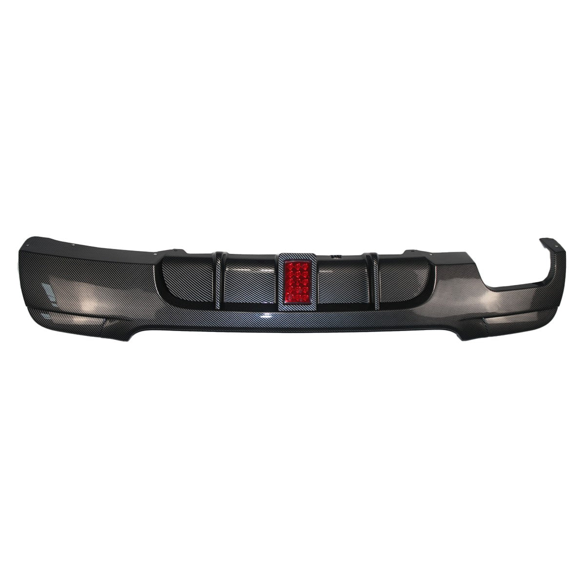 Heckstoßstange Diffusor Carbon-Optik LED passend für BMW 3er E92 E93 2006-2013