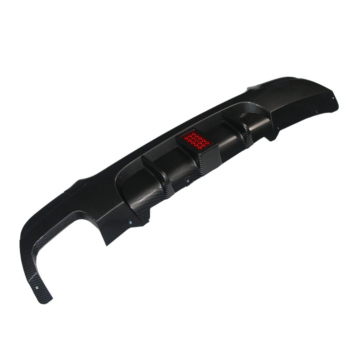 Heckstoßstange Diffusor Carbon-Optik LED passend für BMW 3er E92 E93 2006-2013