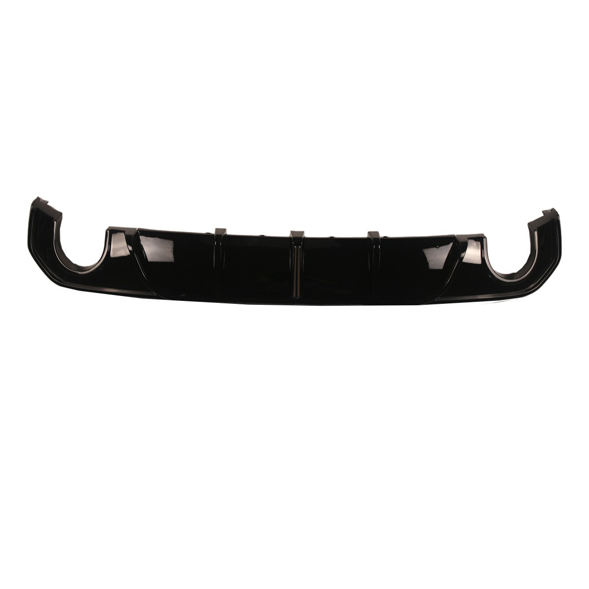 Heckstoßstange Diffusor Hochglanz Schwarz LED passend für BMW 4er G26 2021-heute