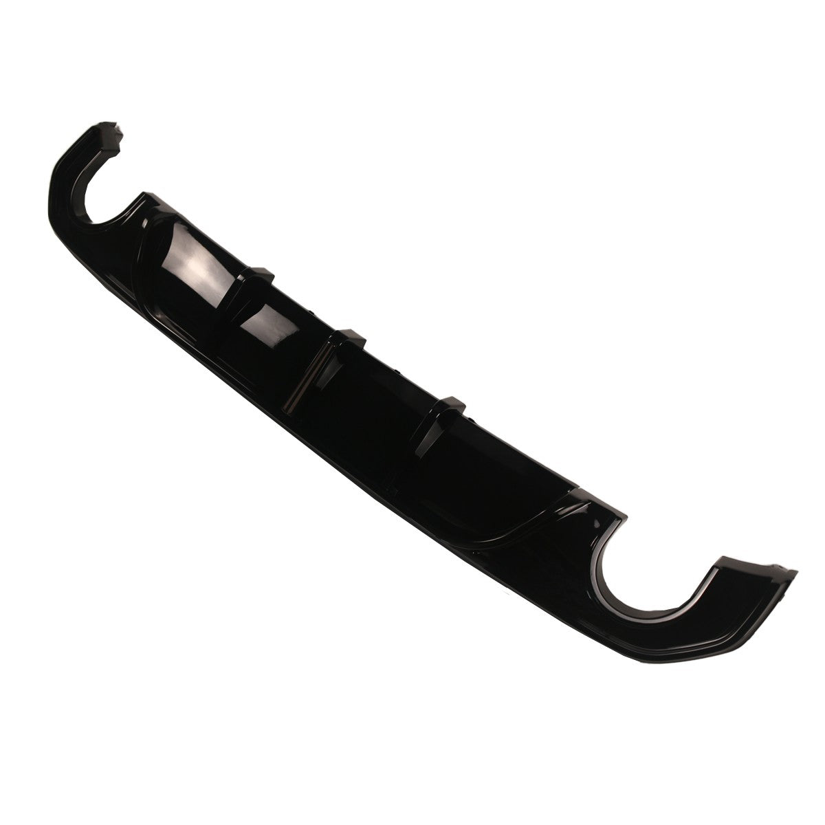 Heckstoßstange Diffusor Hochglanz Schwarz LED passend für BMW 4er G26 2021-heute