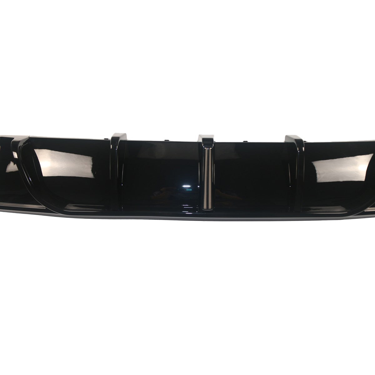 Heckstoßstange Diffusor Hochglanz Schwarz LED passend für BMW 4er G26 2021-heute