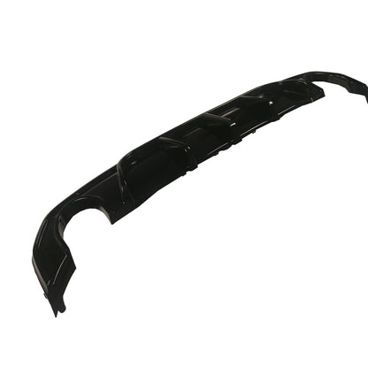 Heckstoßstange Diffusor Hochglanz Schwarz LED passend für BMW 4er G26 2021-heute