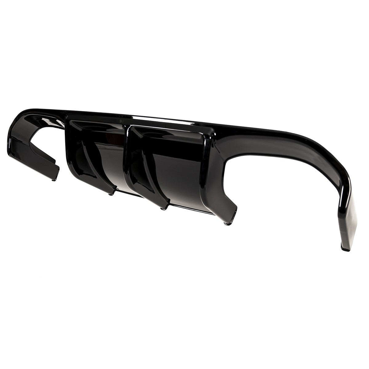 Heckstoßstange Diffusor Hochglanz Schwarz passend für BMW 4er F32 F33 F36 2013-2020