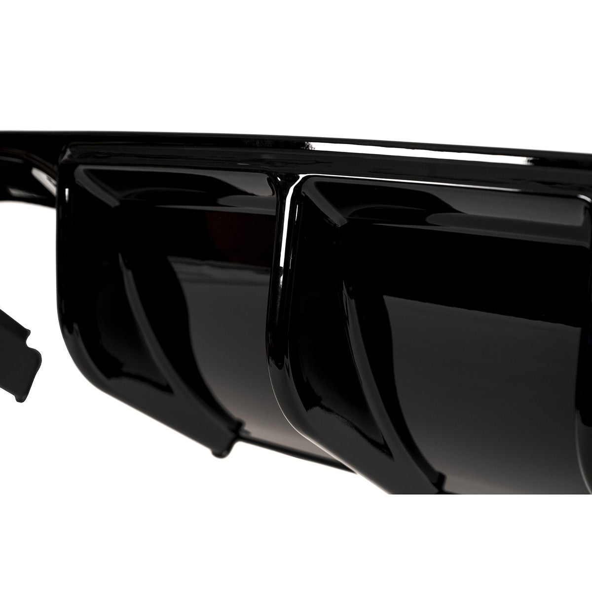 Heckstoßstange Diffusor Hochglanz Schwarz passend für BMW 4er F32 F33 F36 2013-2020