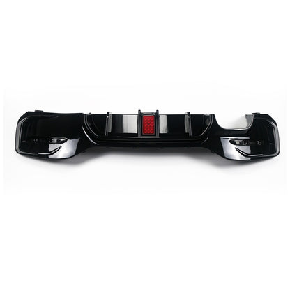 Heckdiffusor Hochglanz Schwarz + LED passend für BMW 1er F20 F21 2015-2019