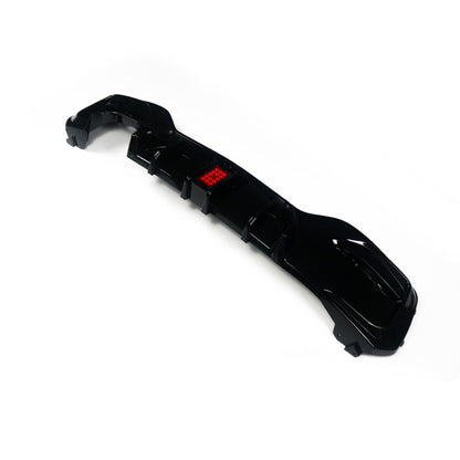 Heckdiffusor Hochglanz Schwarz + LED passend für BMW 1er F20 F21 2015-2019