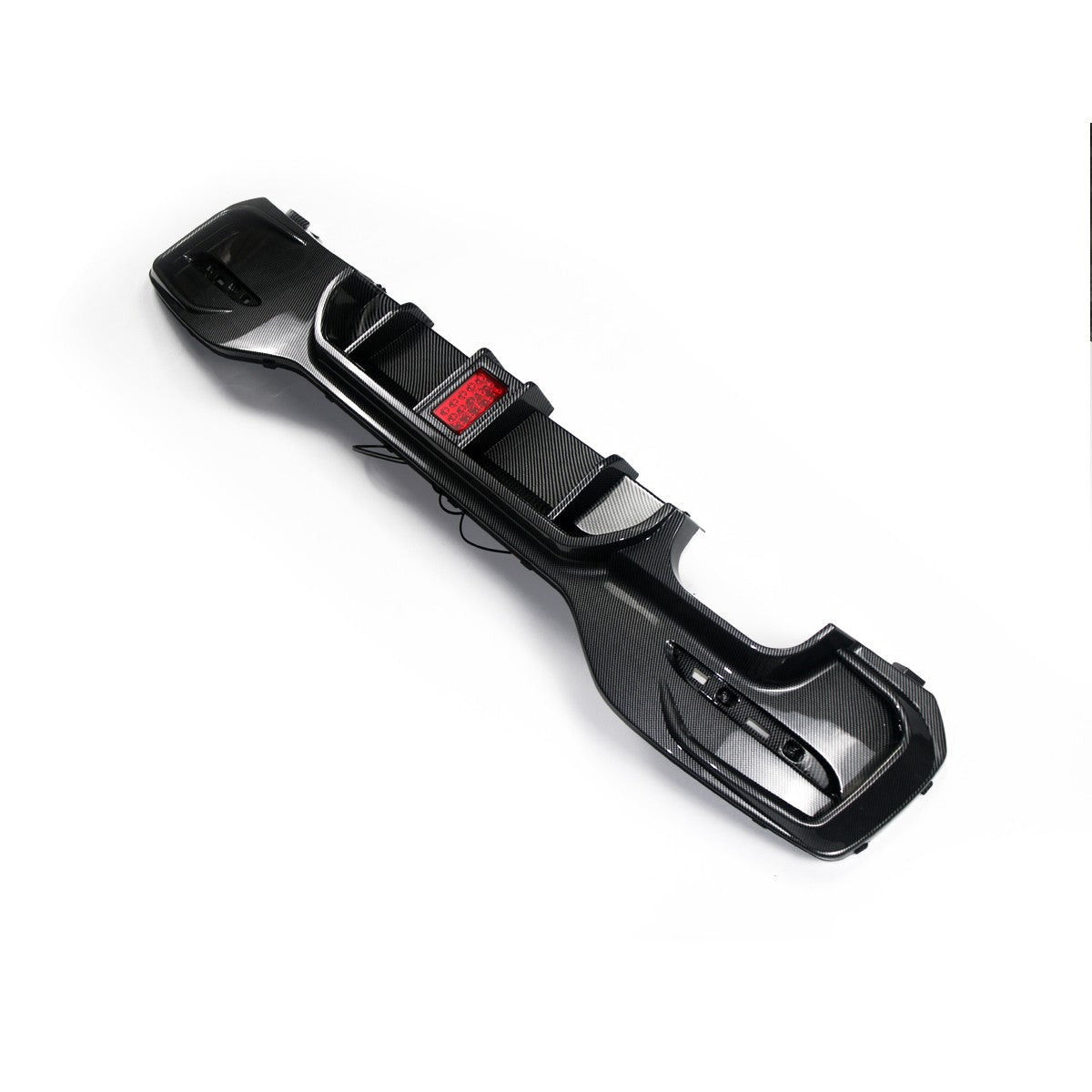 Heckdiffusor Carbon-Optik + LED passend für BMW 1er F20 F21 2015-2019