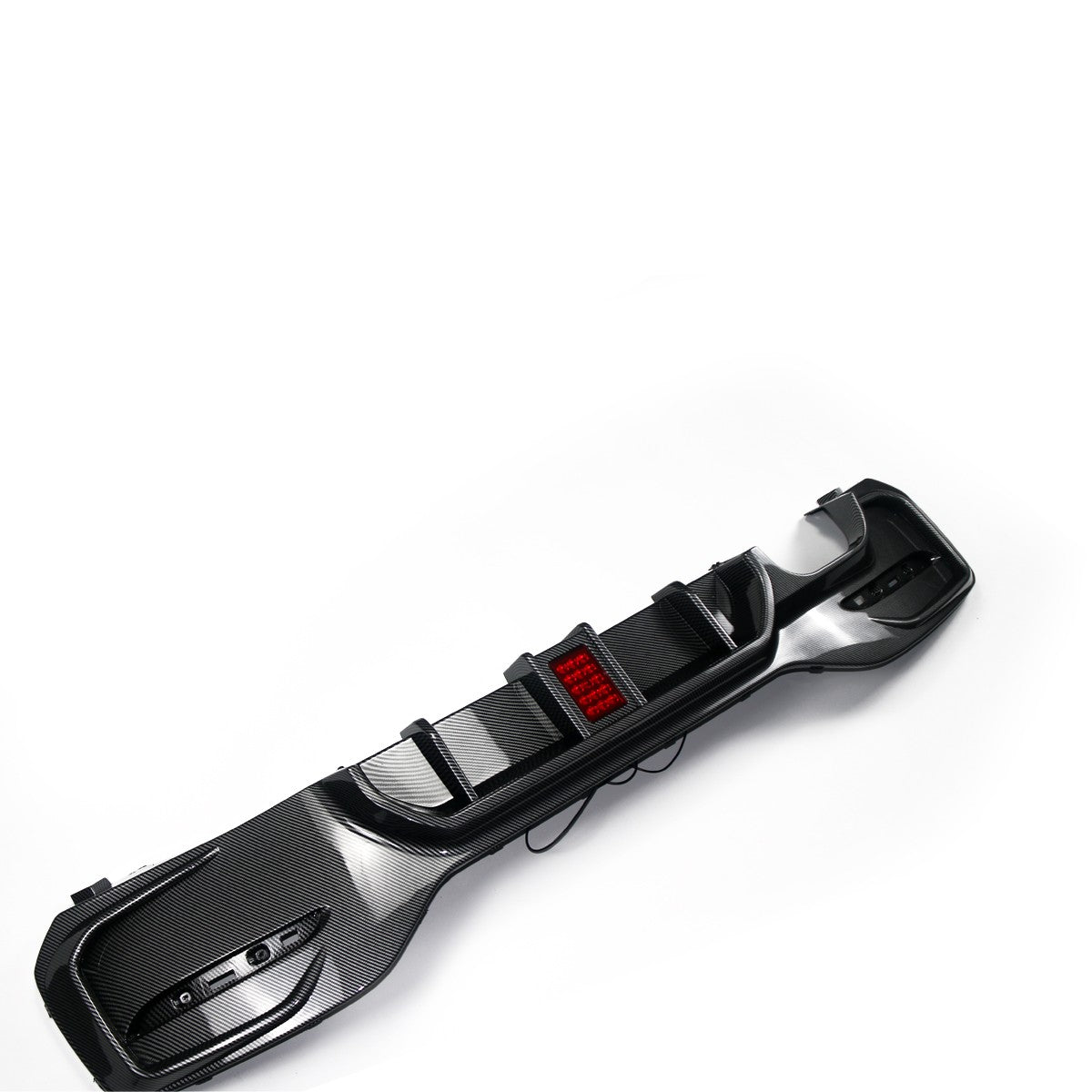 Heckdiffusor Carbon-Optik + LED passend für BMW 1er F20 F21 2015-2019