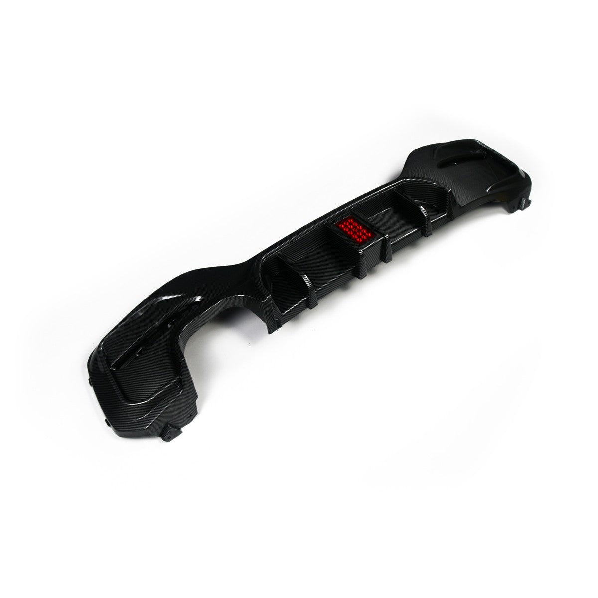 Heckdiffusor Carbon-Optik + LED passend für BMW 1er F20 F21 2015-2019