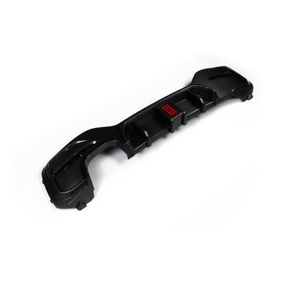 Heckdiffusor Carbon-Optik + LED passend für BMW 1er F20 F21 2015-2019
