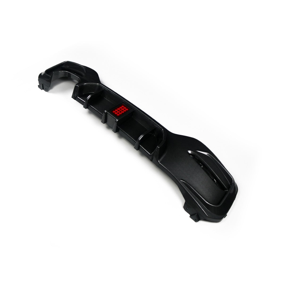 Heckdiffusor Carbon-Optik + LED passend für BMW 1er F20 F21 2015-2019