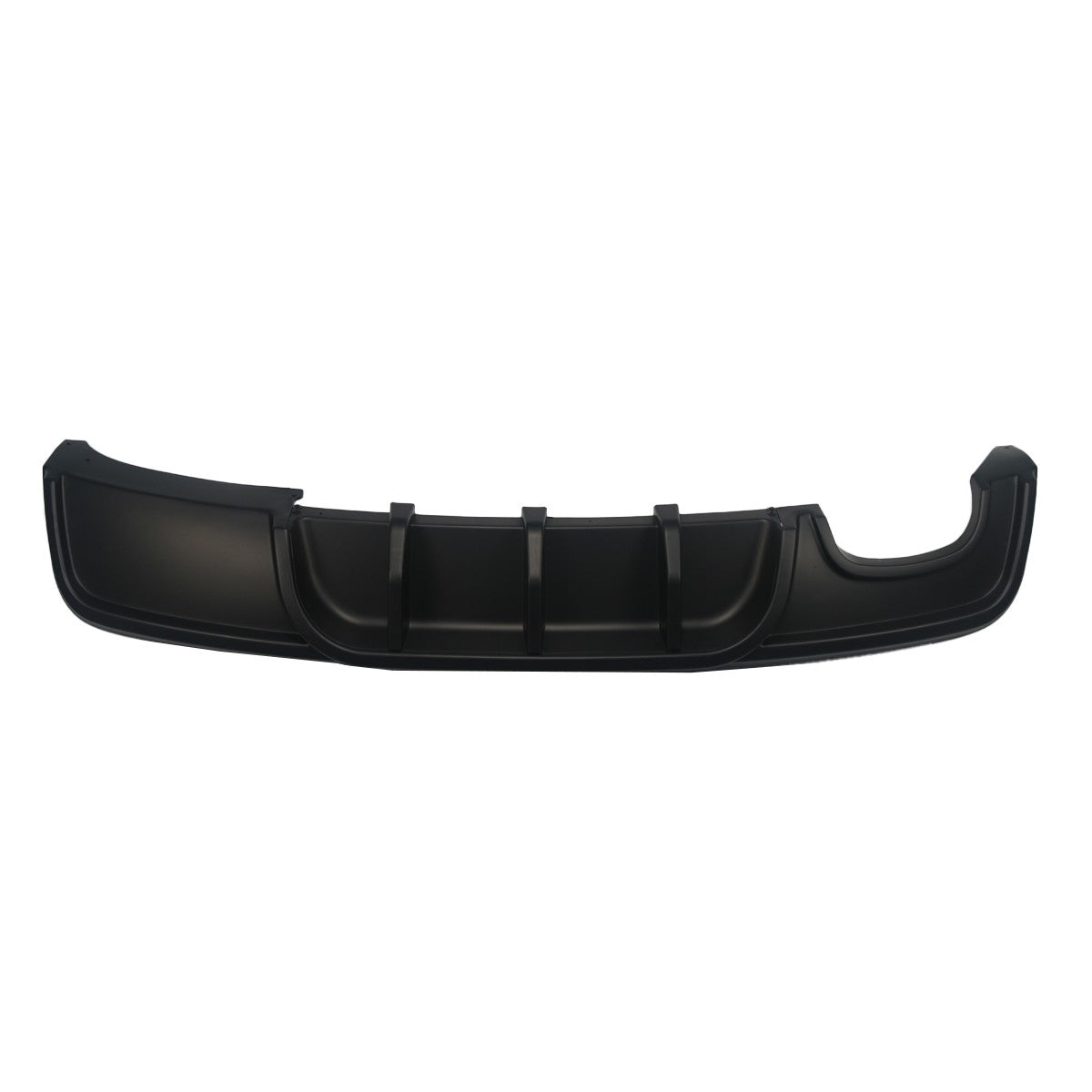 Heckstoßstange Diffusor Matt Schwarz passend für BMW 1er E82 E88 2007-2013