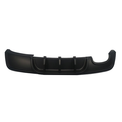 Heckstoßstange Diffusor Matt Schwarz passend für BMW 1er E82 E88 2007-2013