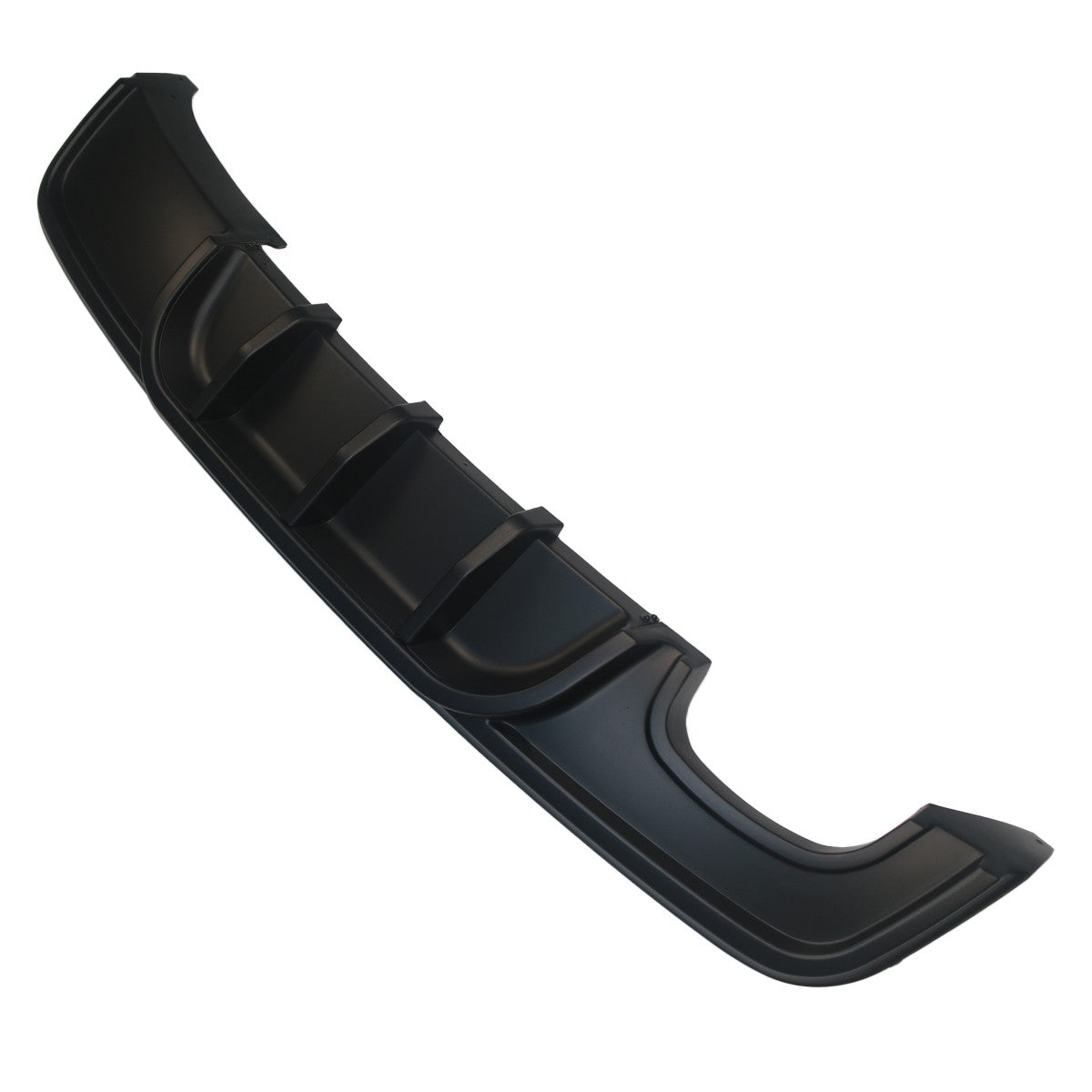Heckstoßstange Diffusor Matt Schwarz passend für BMW 1er E82 E88 2007-2013