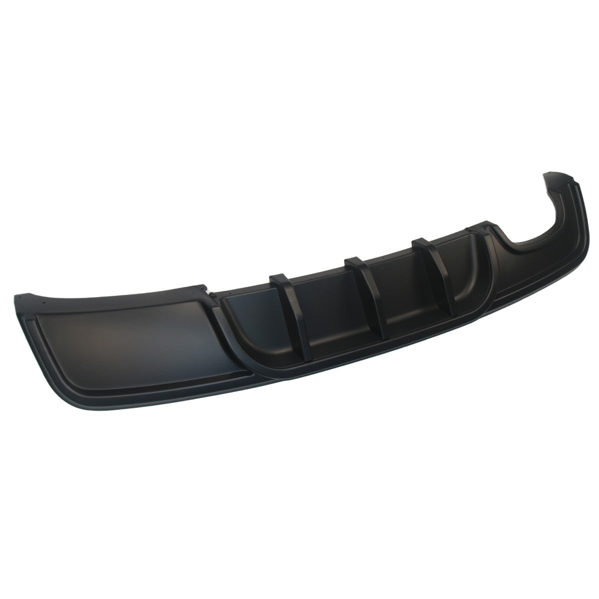 Heckstoßstange Diffusor Matt Schwarz passend für BMW 1er E82 E88 2007-2013