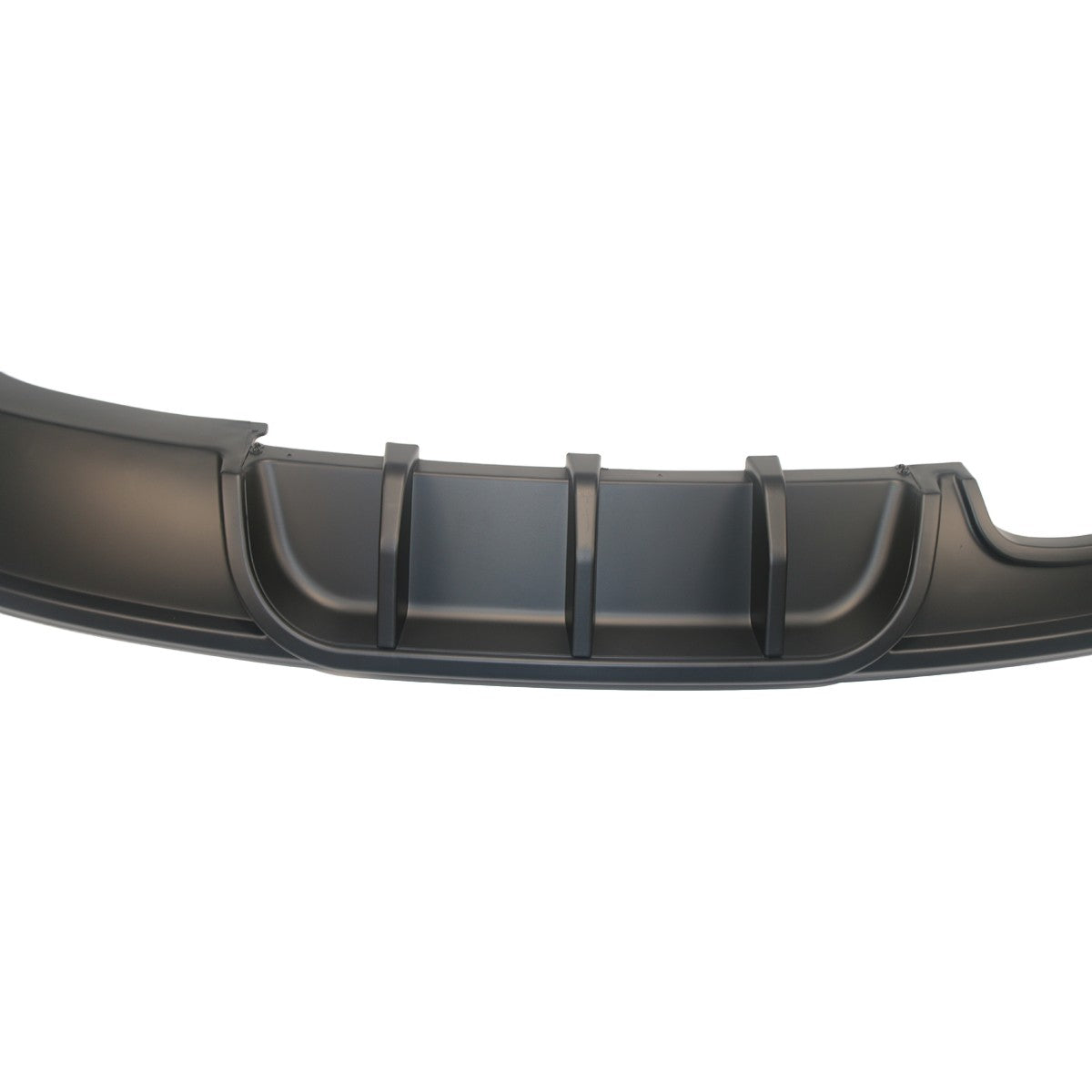 Heckstoßstange Diffusor Matt Schwarz passend für BMW 1er E82 E88 2007-2013